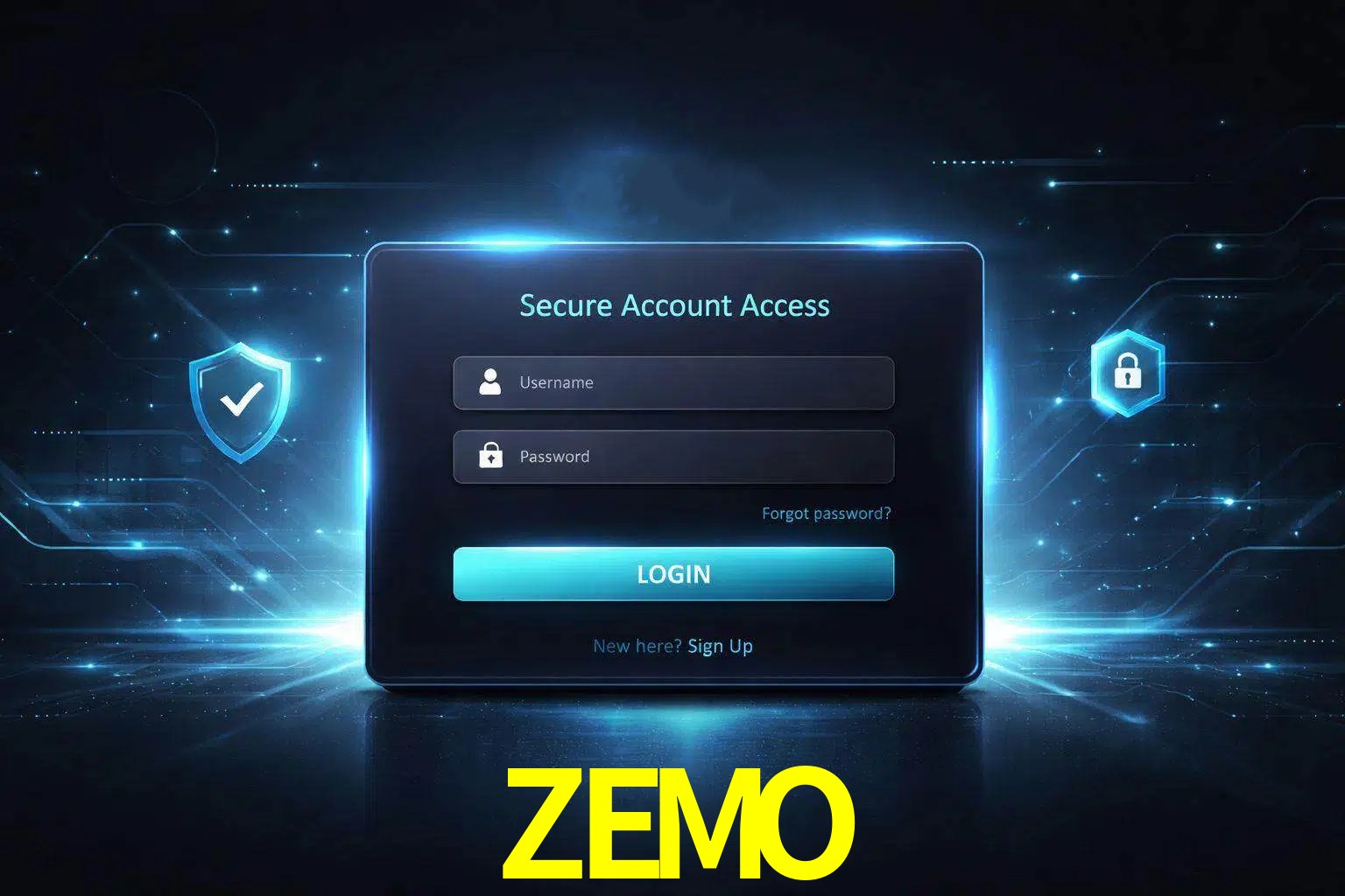 Pantalla de inicio de sesión de cuenta ZEMO para usuarios en México